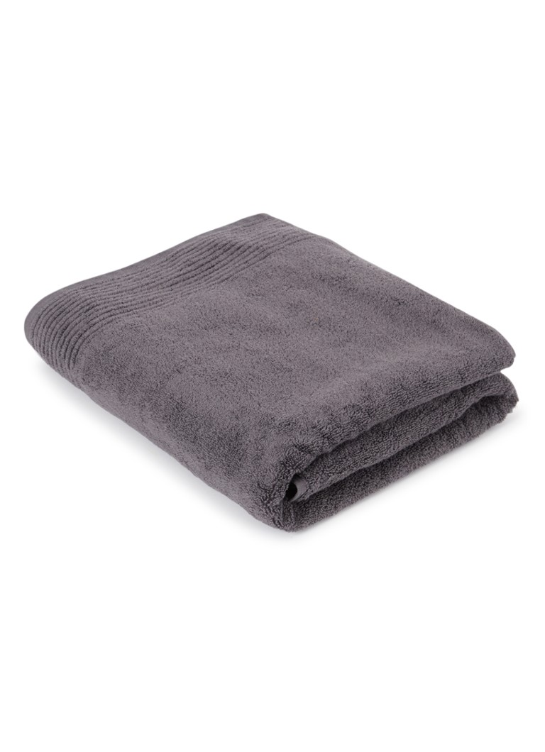 Olivier Desforges Alizee badlaken - 450 gr/m² - 100 x 150 cm Donkergrijs - Deal