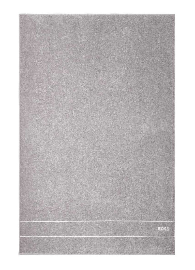BOSS Plain badlaken - 600 gr/m2 - 100 x 150 cm Lichtgrijs - Deal