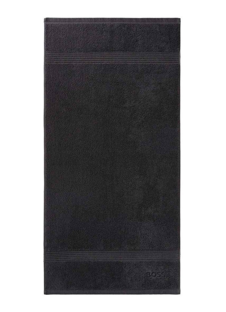 BOSS Loft badhanddoek - 700g/m² - 50 x 100 cm Zwart - Deal