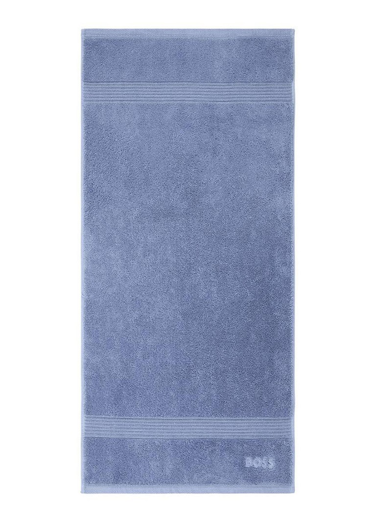 BOSS Loft badhanddoek - 700g/m² - 50 x 100 cm Staalblauw - Deal