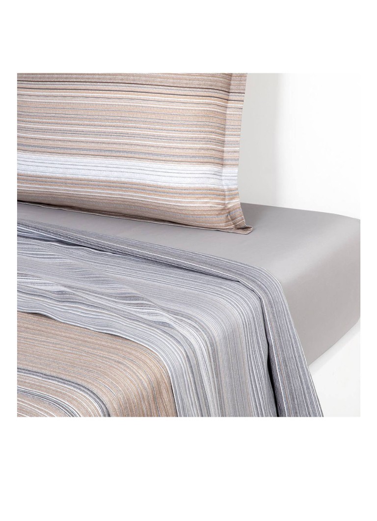 BOSS Metastripe laken van katoensatijn 120TC Multicolor - Deal