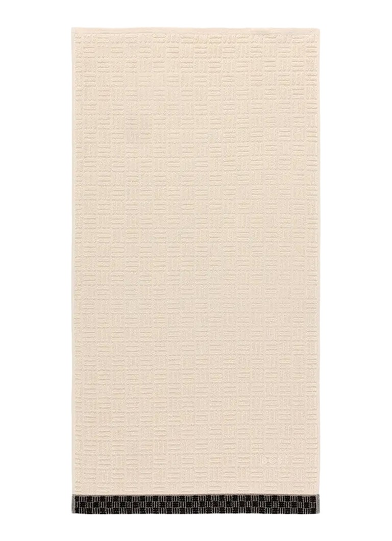 BOSS Badhanddoek 50 x 100 cm Beige - Deal