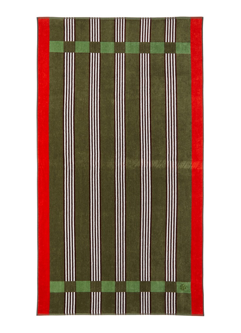 BOSS Vento strandlaken - 90 x 160 cm Khaki - Deal