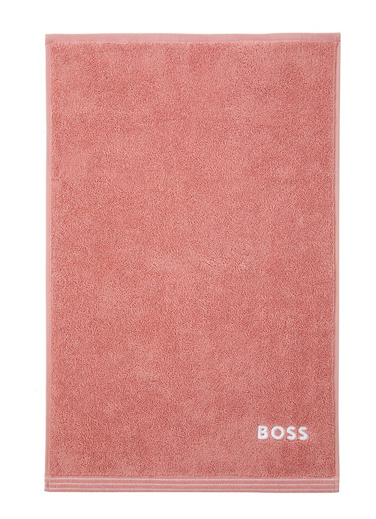BOSS Edge gastendoek - 40 x 60 cm Zalmroze - Deal