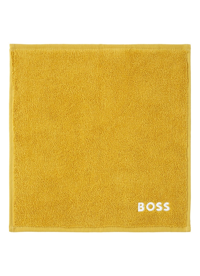 BOSS Edge gastendoek - 30 x 30 cm Geel - Deal