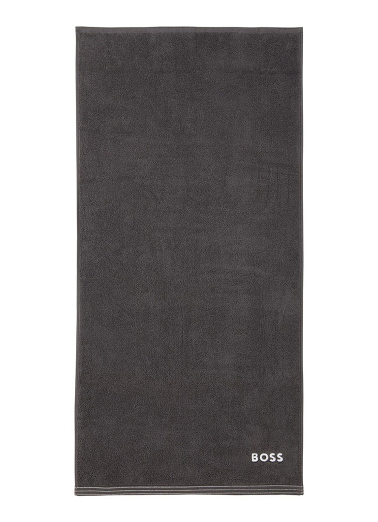 BOSS Edge badhanddoek 50 x 100 cm Donkergrijs - Deal