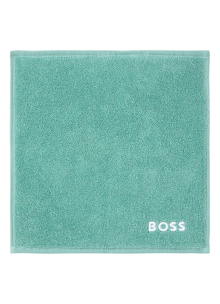 BOSS Edge gastendoek - 30 x 30 cm Zeegroen - Deal