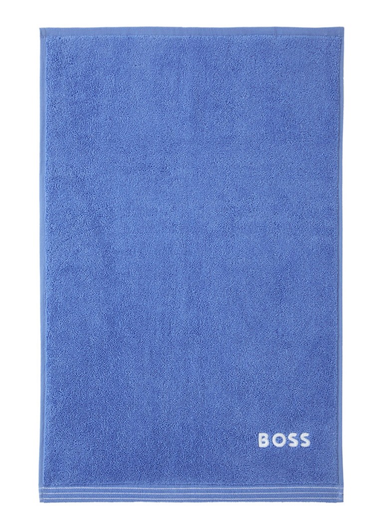 BOSS Edge gastendoek - 40 x 60 cm Blauw - Deal