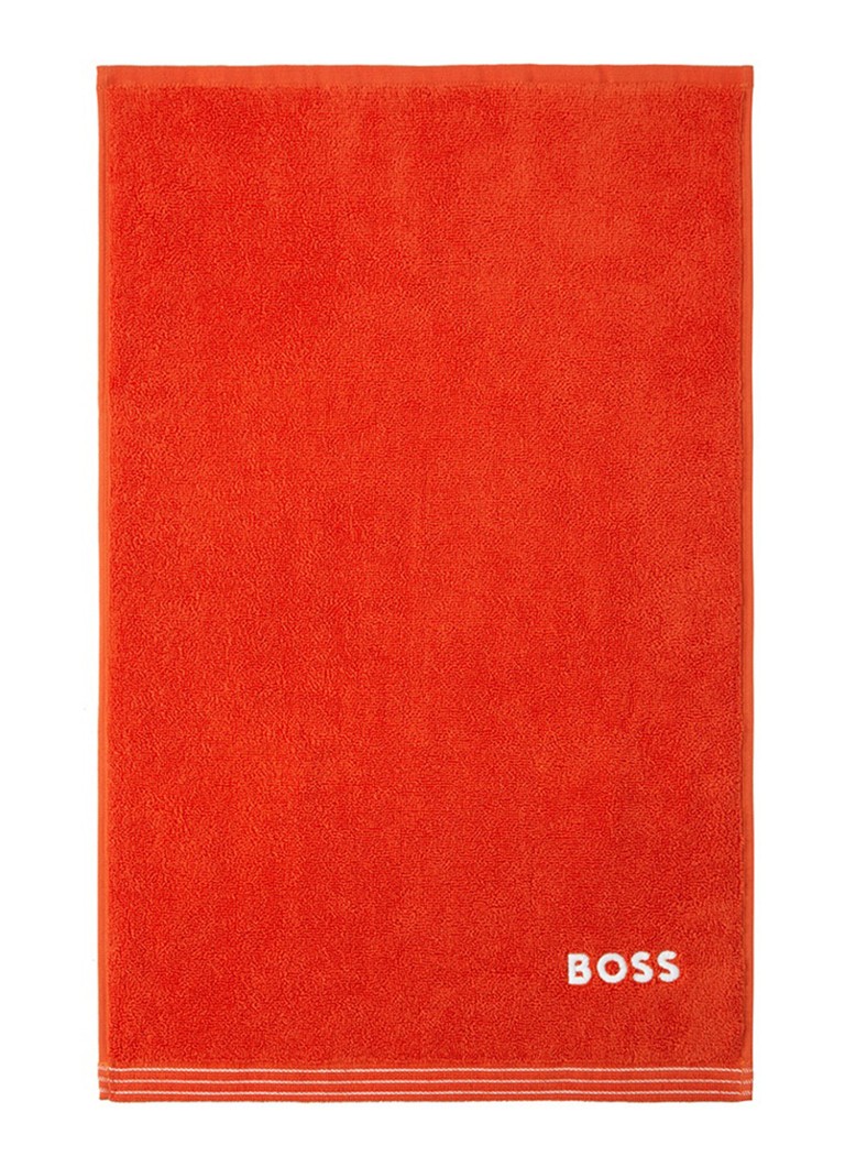 BOSS Edge gastendoek - 40 x 60 cm Oranjerood - Deal