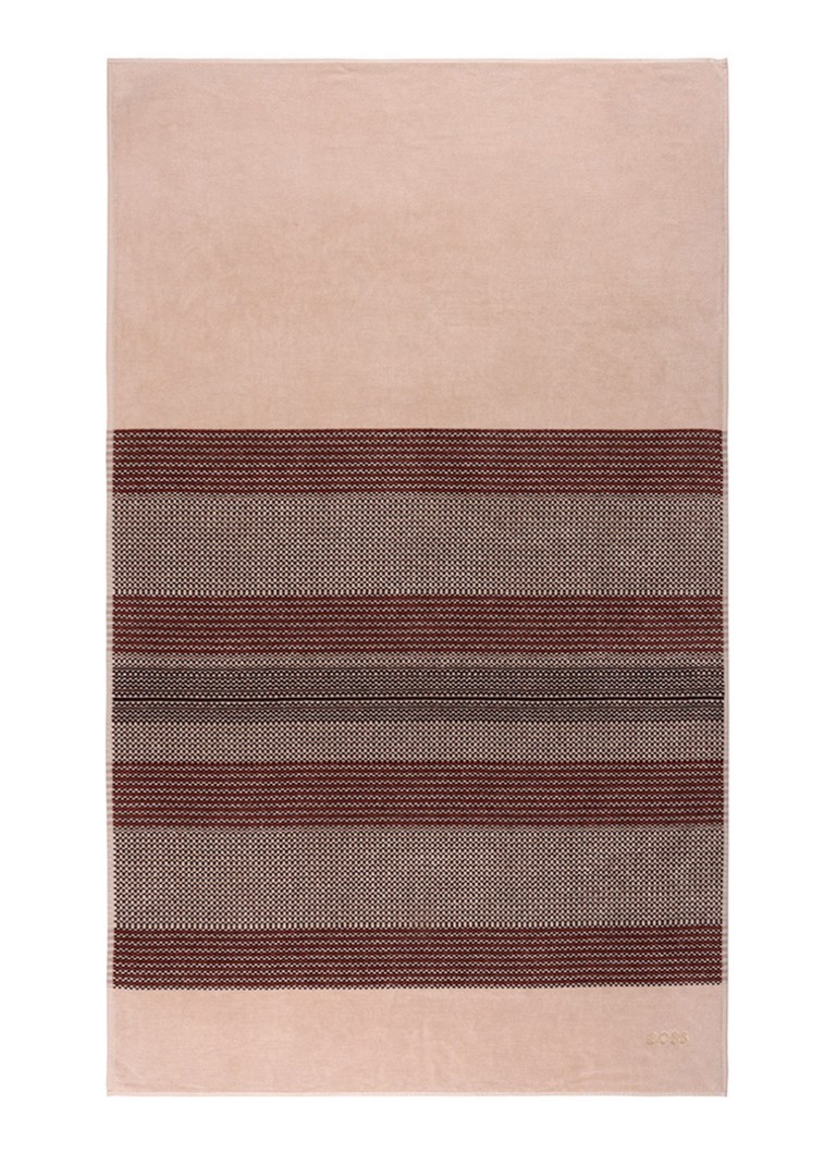BOSS Vassily badhanddoek - 55 x 90 cm Beige - Deal