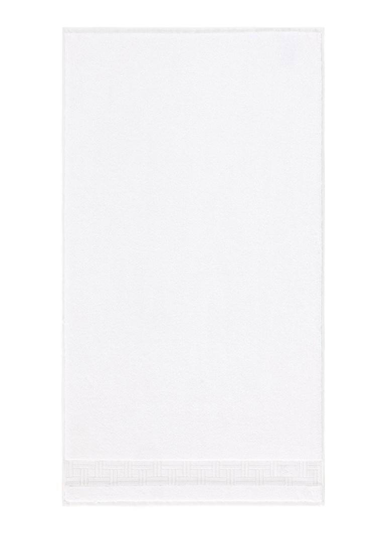 KENZO Weave badhanddoek - 55 x 100 cm Wit - Deal
