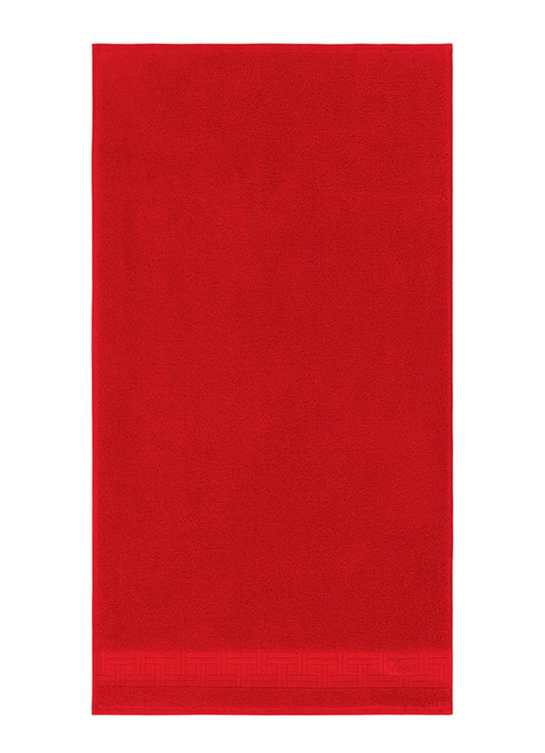 KENZO Weave badhanddoek - 55 x 100 cm Rood