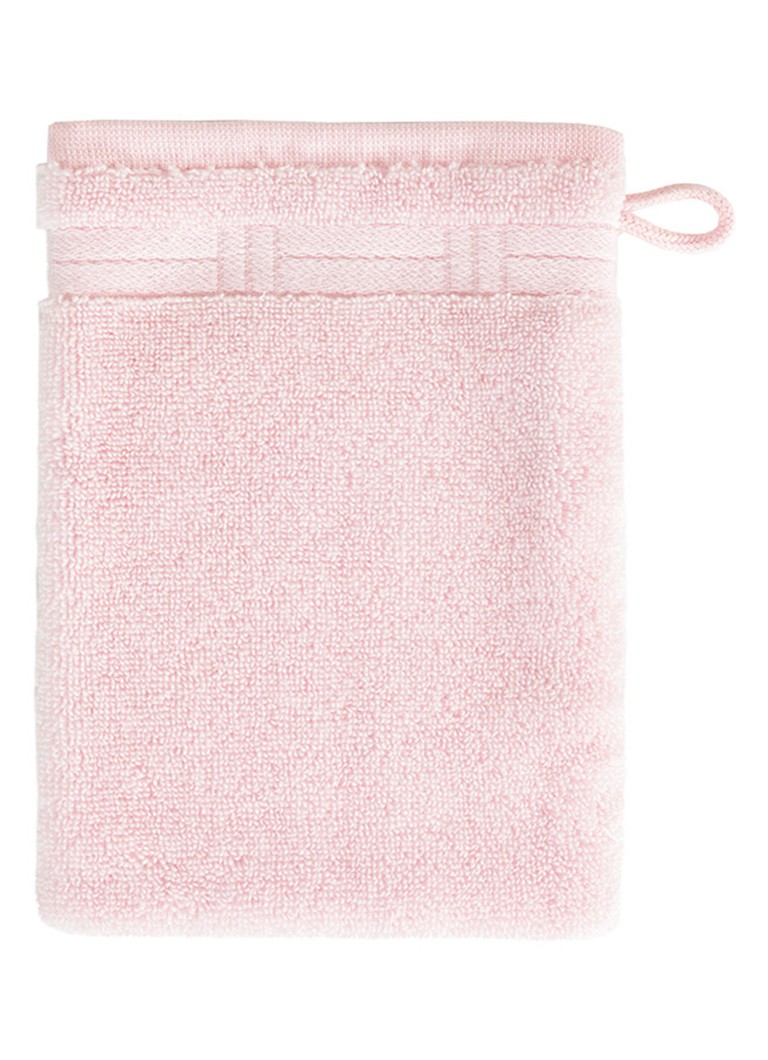 KENZO Weave washand - 16 x 22 cm Lichtroze - Deal