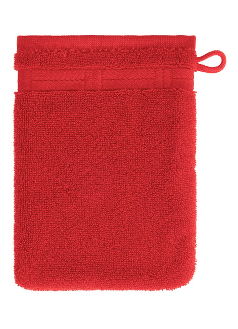 KENZO Weave washand - 16 x 22 cm Rood