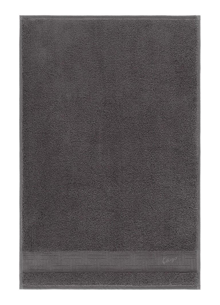 KENZO Weave gastendoek - 45 x 70 cm Grijs - Deal