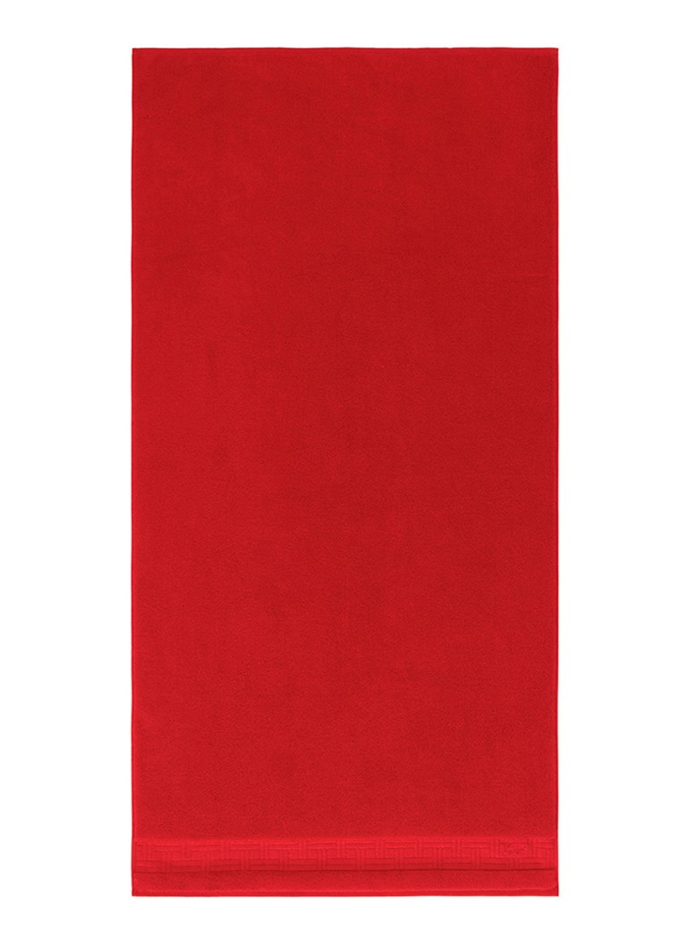 KENZO Weave badhanddoek - 70 x 140 cm Rood - Deal