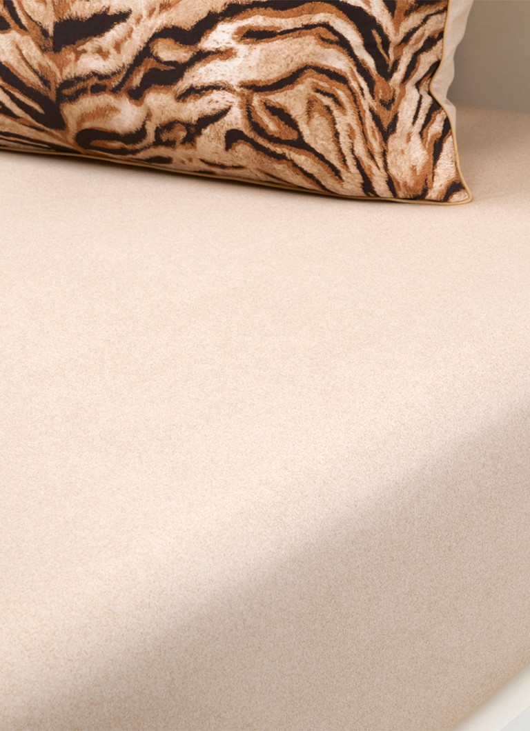 KENZO K Fauve hoeslaken , hoekhoogte 35 cm Creme - Deal