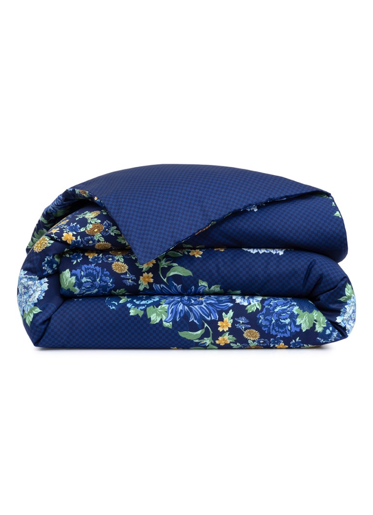 KENZO K Dahlia dekbedovertrek - exclusief kussenslopen Blauw - Deal