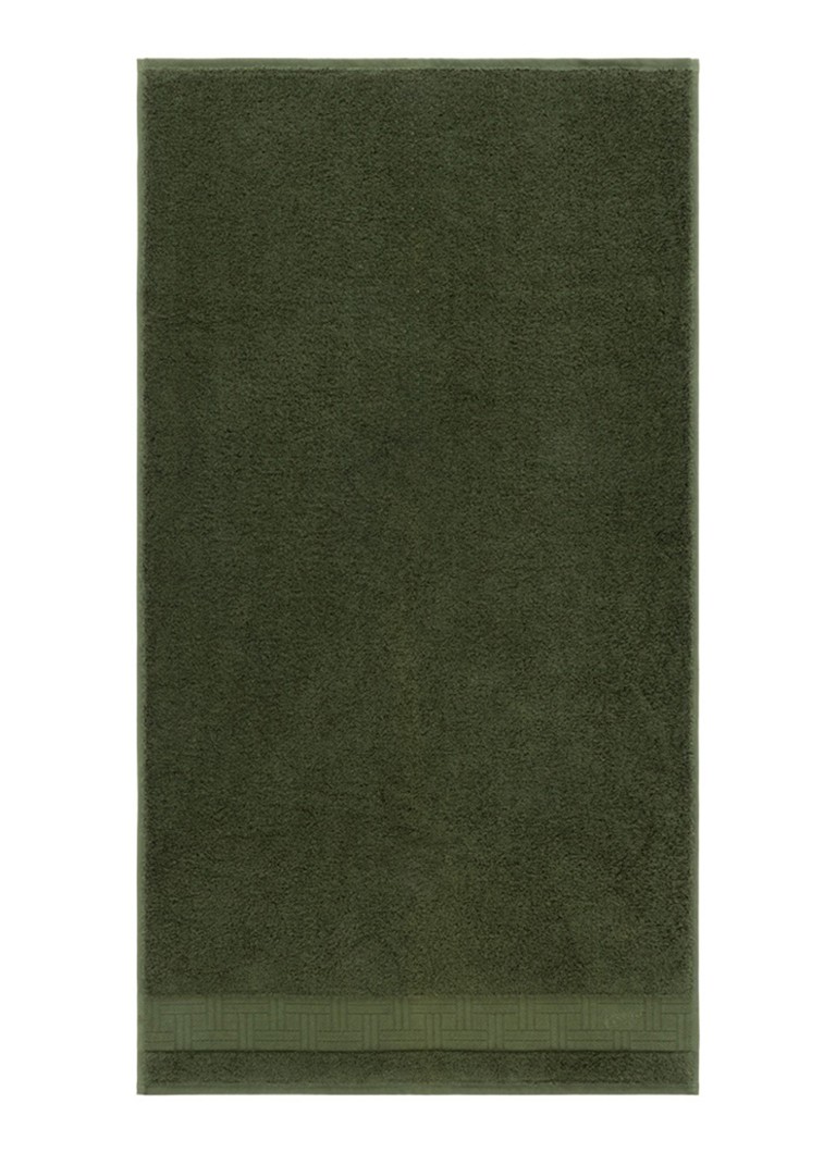 KENZO Weave gastendoek - 45 x 70 cm Khaki - Deal