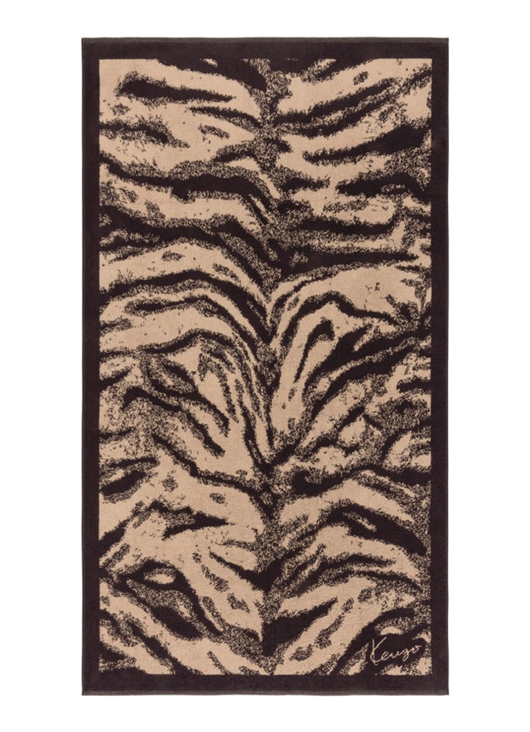 KENZO K Fauve strandlaken - 90 x 160 cm Beige - Deal