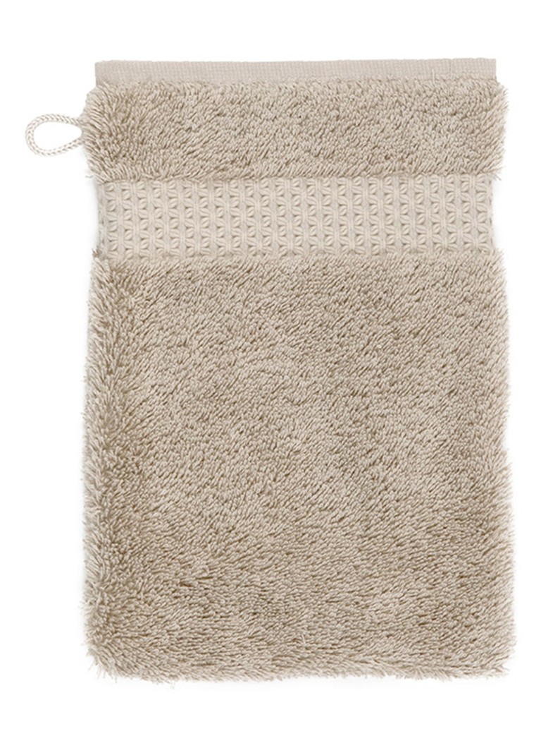 Yves Delorme Etoile washand - 700 gr/m2 - 16 x 22 cm Taupe - Deal
