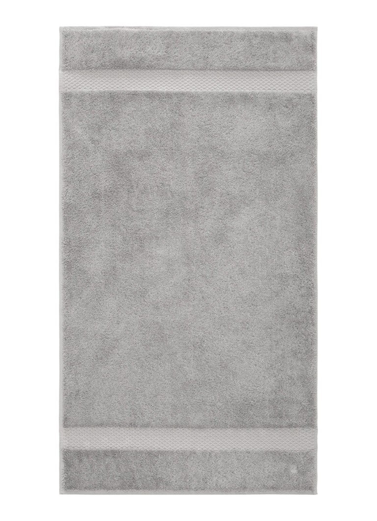 Yves Delorme Etoile badhanddoek - 700 gr/m2 - 55 x 100 cm Middengrijs - Deal