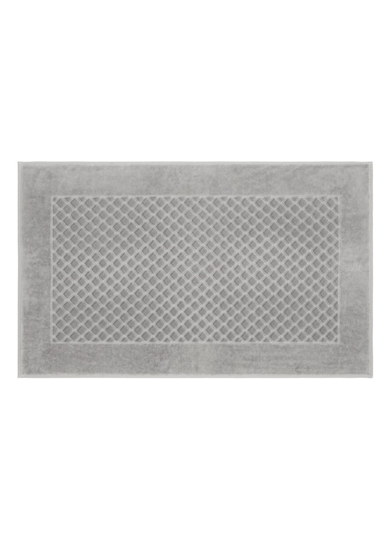 Yves Delorme Etoile badmat 55 x 90 cm Middengrijs