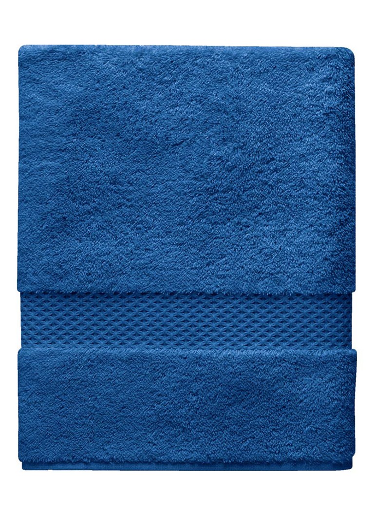 Yves Delorme Etoile badhanddoek - 700 gr/m2 - 55 x 100 cm Donkerblauw