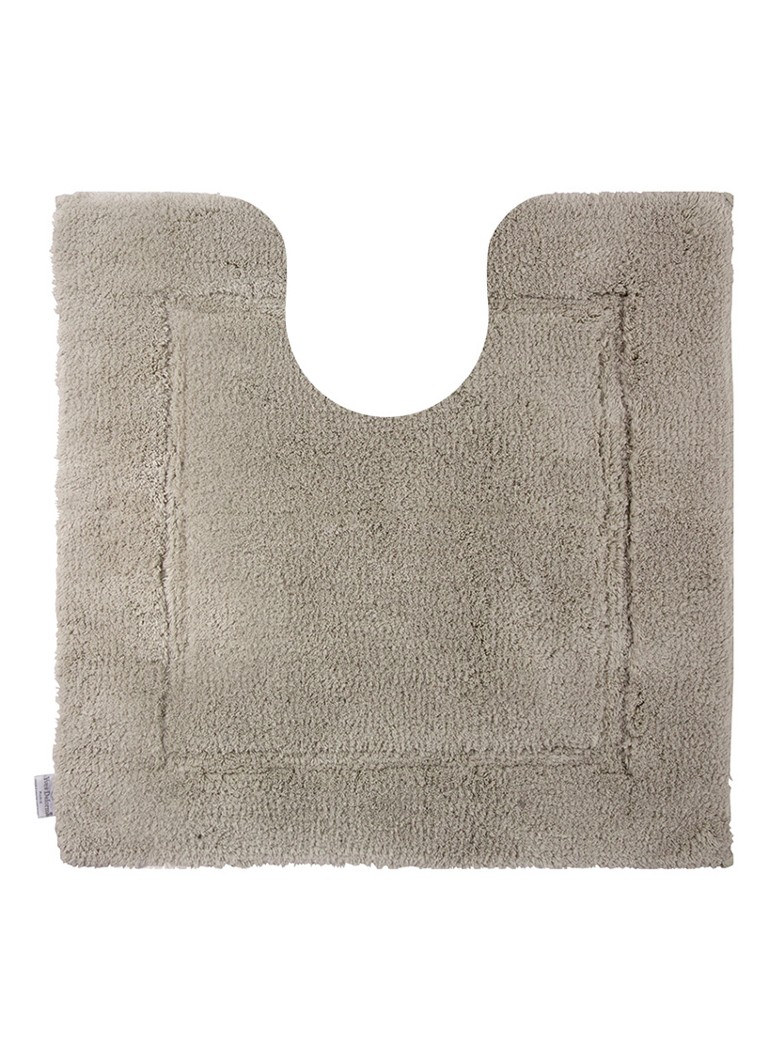 Yves Delorme Prestige toiletmat 200 gr/m2 - 60 x 60 cm Lichtgrijs