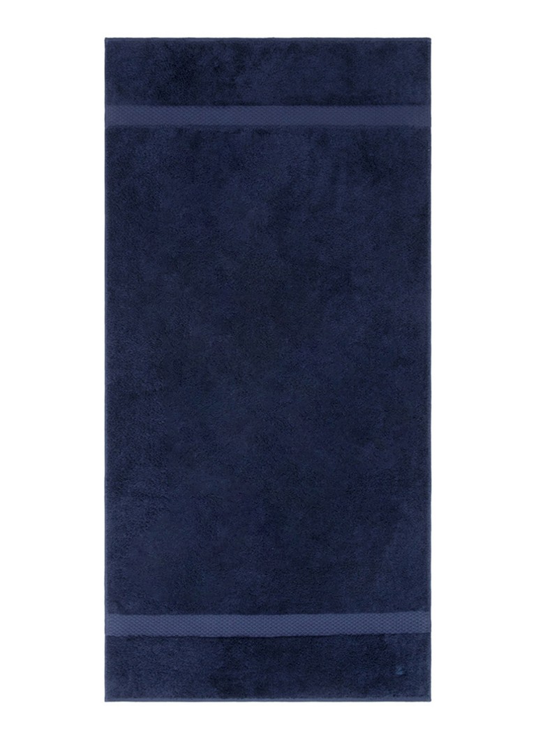 Yves Delorme Etoile badhanddoek - 700g/m2 - 70 x 140 cm Donkerblauw - Deal