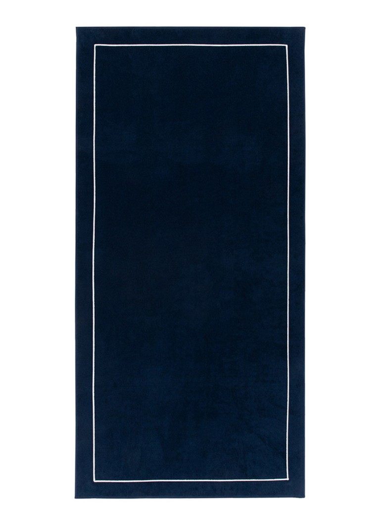 Yves Delorme Croisiere strandlaken - 480 gr/m2 - 92 x 200 cm Blauw - Deal