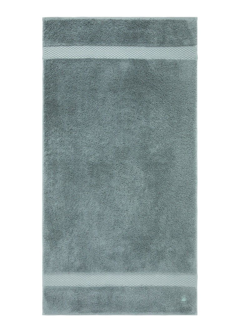 Yves Delorme Etoile badhanddoek - 700 gr/m2 - 55 x 100 cm Staalblauw - Deal