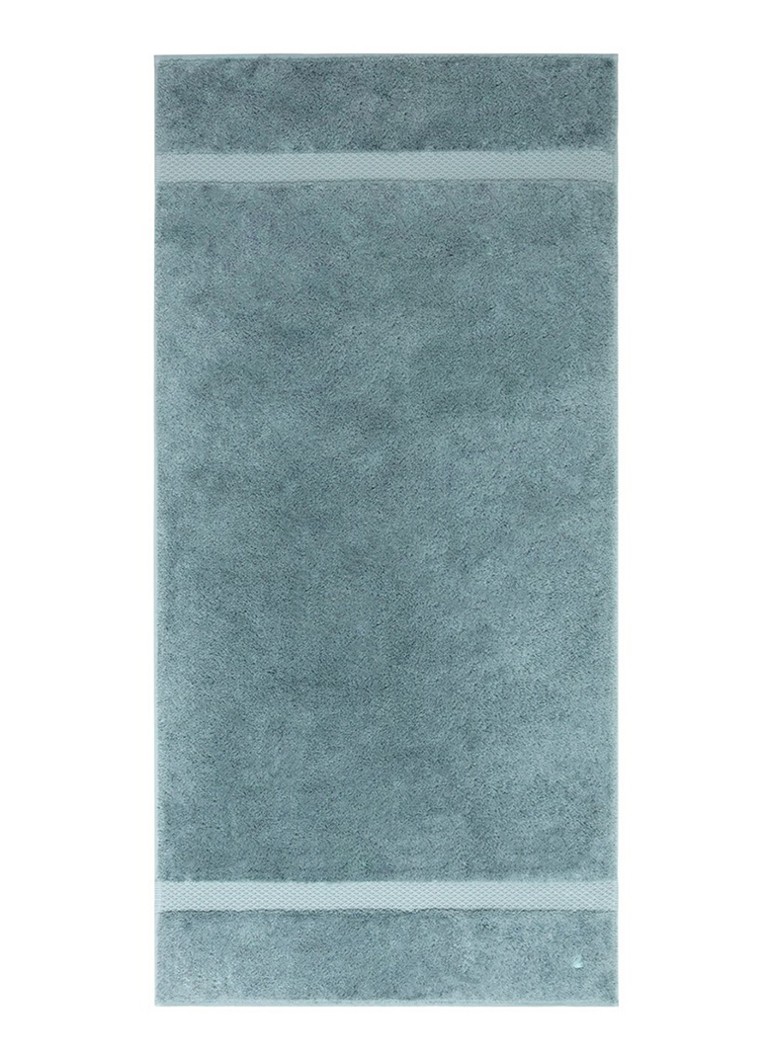 Yves Delorme Etoile badhanddoek - 700g/m2 - 70 x 140 cm Turquoise - Deal