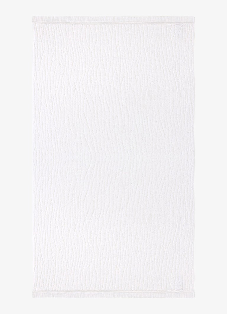 Yves Delorme Luciole badhanddoek - 530 gr/m2 - 90 x 150 cm Wit - Deal