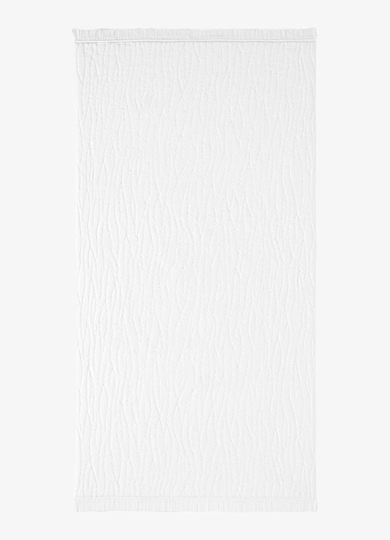Yves Delorme Luciole badlaken - 530 gr/m2 - 70 x 140 cm Wit - Deal