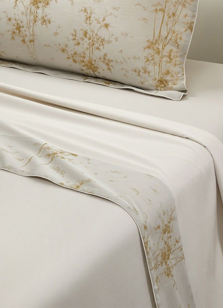 Yves Delorme Légende laken van katoensatijn 120TC Beige - Deal