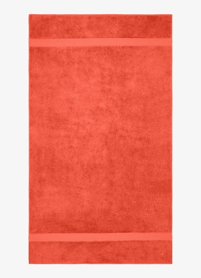 Yves Delorme Etoile badlaken - 700 gr/m2 - 92 x 160 cm Koraalrood - Deal
