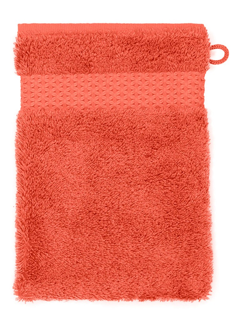 Yves Delorme Etoile washand - 700 gr/m2 - 16 x 22 cm Koraalrood