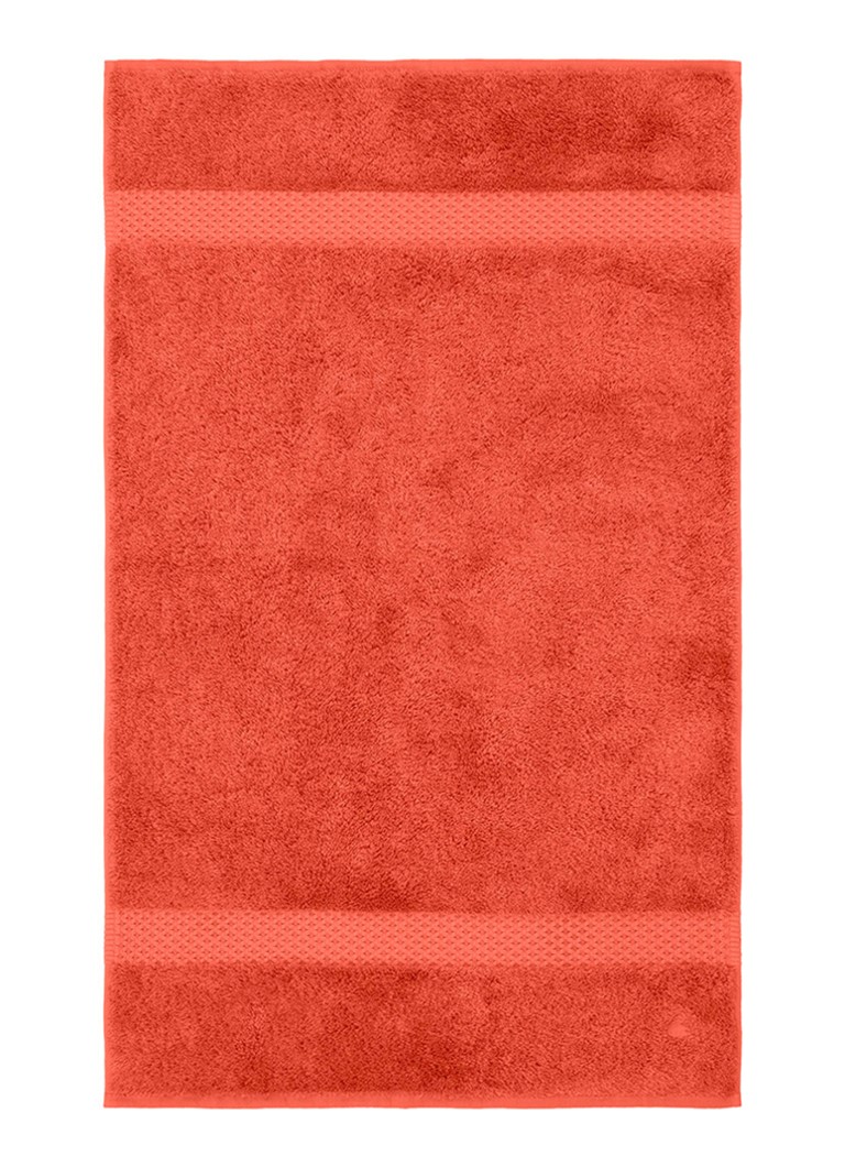 Yves Delorme Etoile gastendoek - 700 gr/m2 - 45 x 70 cm Koraalrood - Deal