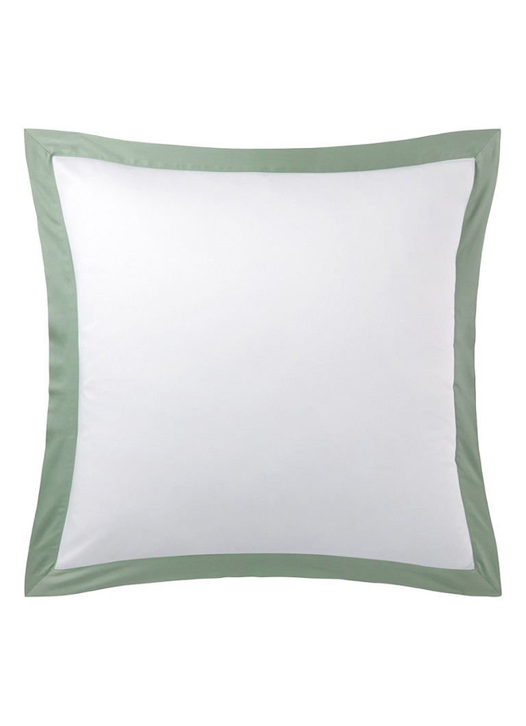 Yves Delorme Linea kussensloop 120TC Olijfgroen - Deal