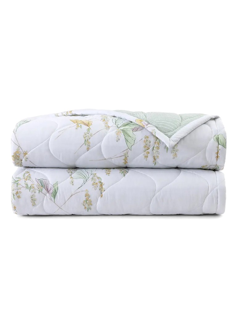 Yves Delorme Pollen bedsprei Lindegroen - Deal