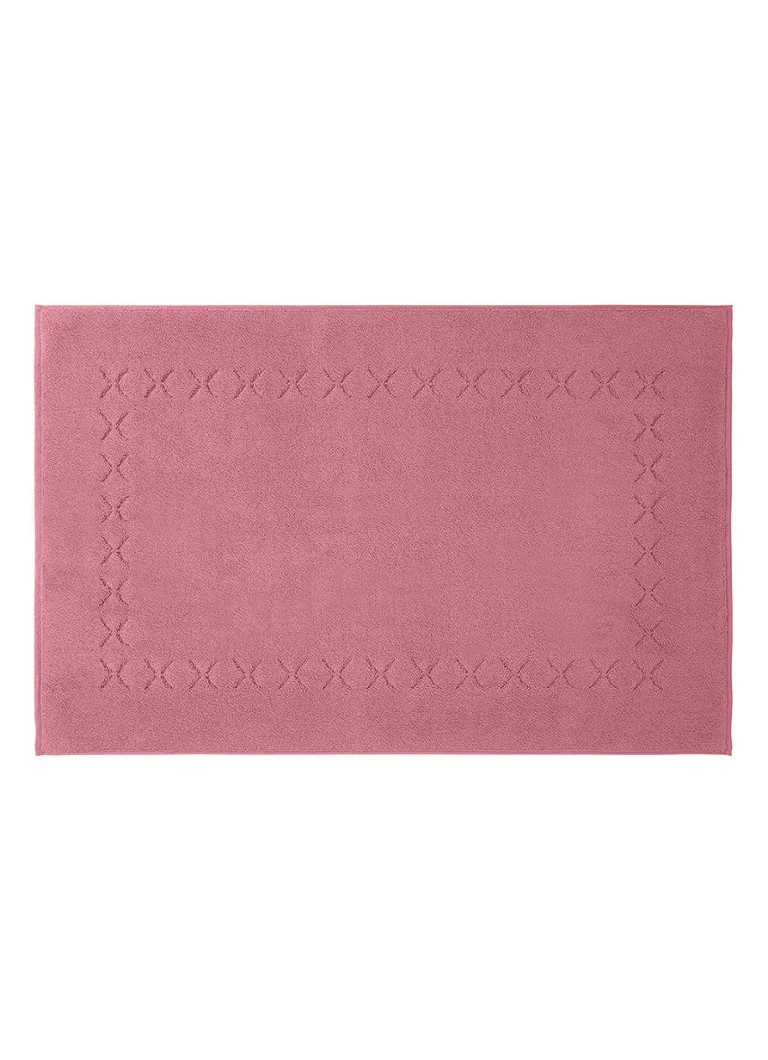 Yves Delorme Nature badmat 55 x 90 cm Roze