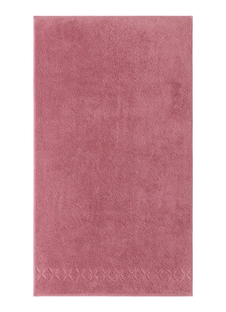 Yves Delorme Nature badhanddoek - 550 gr/m2 - 55 x 100 cm Roze - Deal