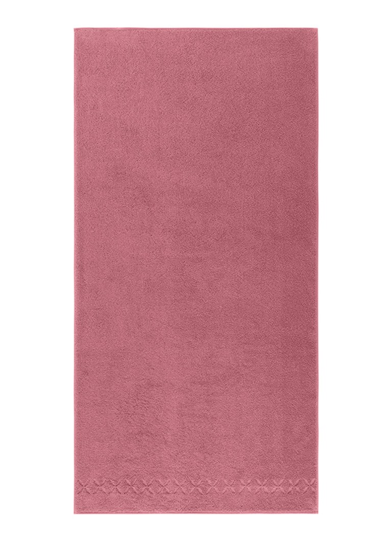 Yves Delorme Nature Amande badlaken - 550 gr/m2 - 70 x 140 cm Roze - Deal