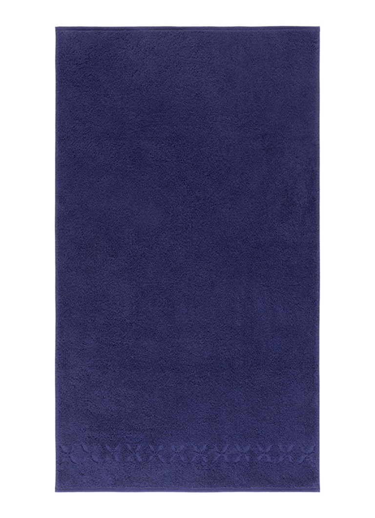 Yves Delorme Nature badhanddoek - 550 gr/m2 - 55 x 100 cm Blauw - Deal
