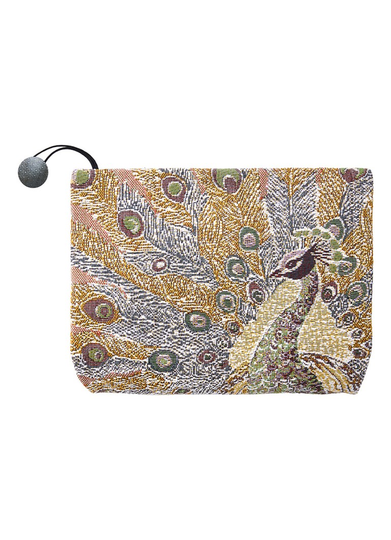 Yves Delorme Voliere toilettas met print Beige - Deal