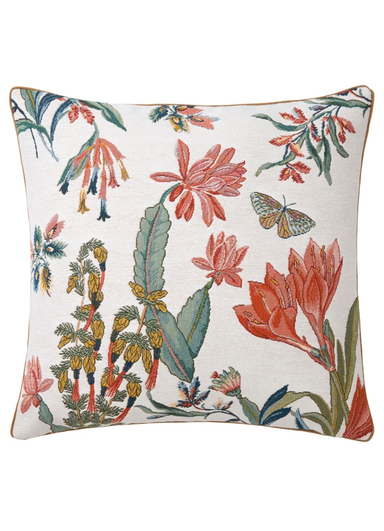 Yves Delorme Ezio sierkussenhoes 45 x 45 cm Gebroken wit - Deal