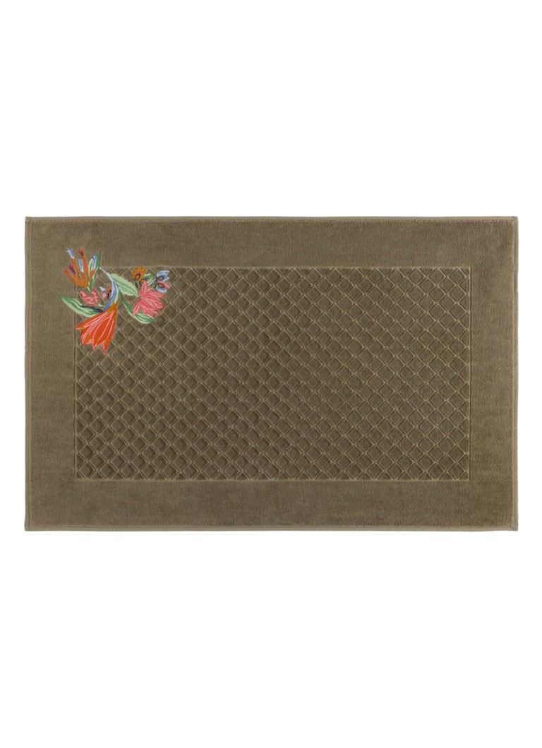 Yves Delorme Eze badmat 55 x 90 cm Mosgroen - Deal