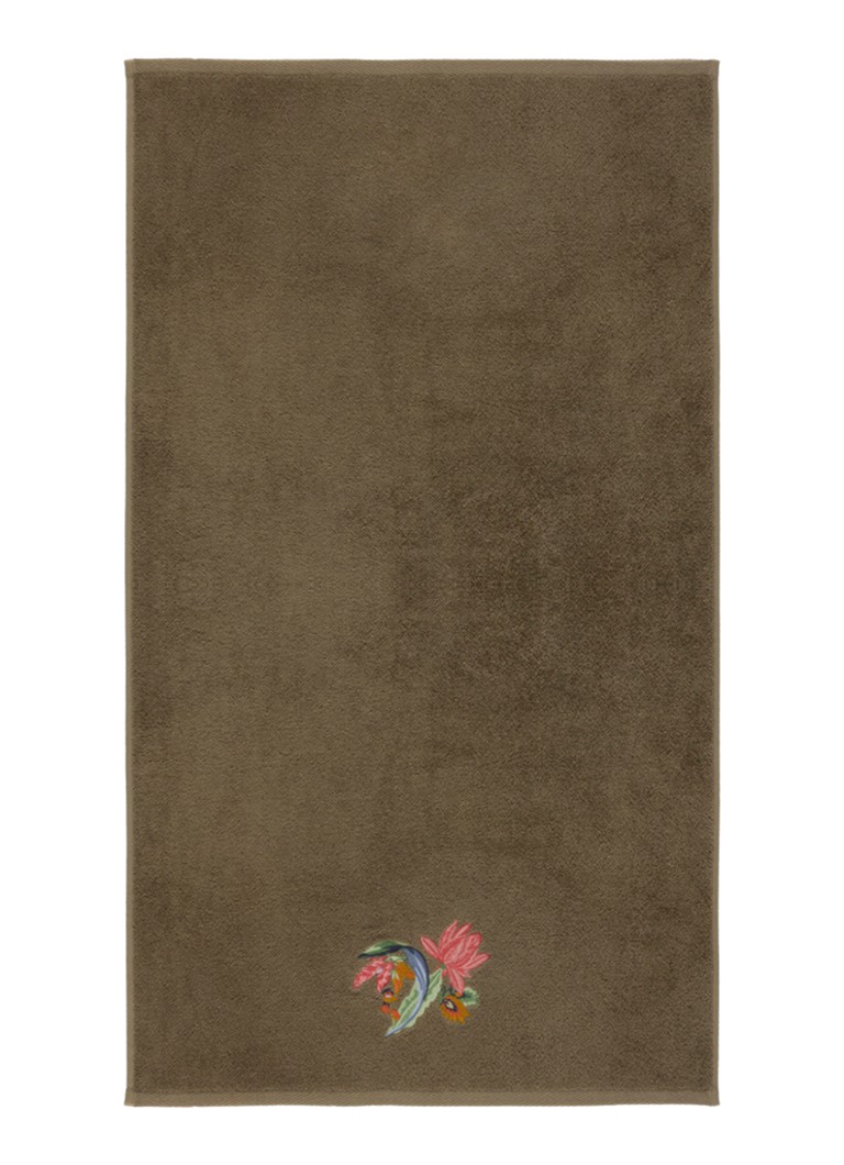 Yves Delorme Eze badhanddoek 55 x 100 cm Mosgroen - Deal
