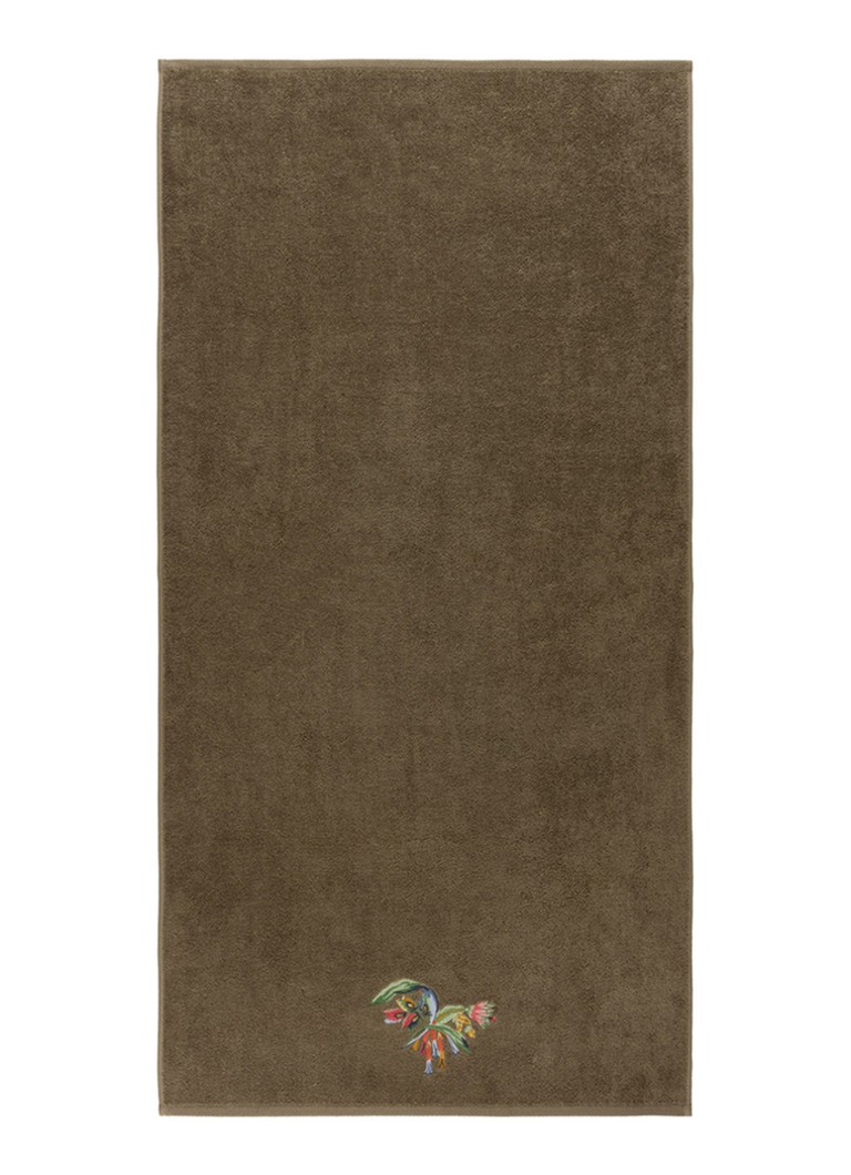 Yves Delorme Eze badhanddoek 70 x 140 cm Mosgroen - Deal
